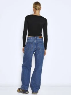 Noisy May LONG SLEEVED TIE TOP -Noisy May Shop 27021425 Black 005