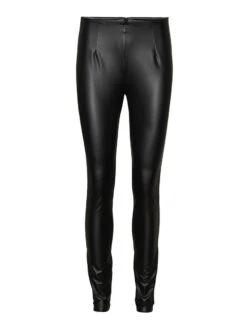 Noisy May COATED LEGGINGS -Noisy May Shop 27021795 Black 001