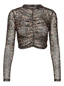 Noisy May CROPPED MESH TOP 13 Noisy May CROPPED MESH TOP -Noisy May Shop 27021897 Black 975845 001