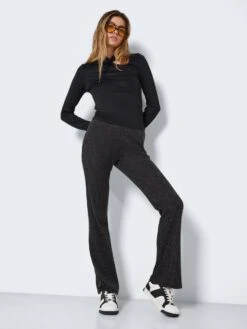 Noisy May HIGH WAISTED FLARED TROUSERS