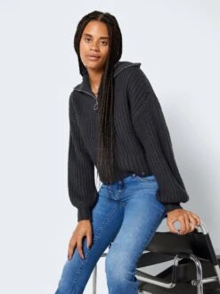 Noisy May CHUNKY KNITTED PULLOVER