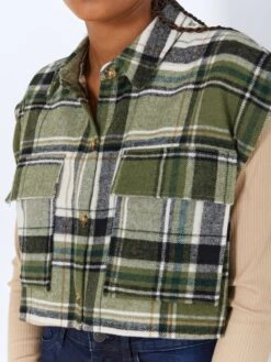 Noisy May CROPPED SLEEVELESS SHIRT -Noisy May Shop 27022410 Mermaid 973676 006