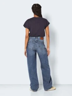 Noisy May NMJOSIE BAGGY HIGH WAISTED JEANS -Noisy May Shop 27022431 MediumBlueDenim 005