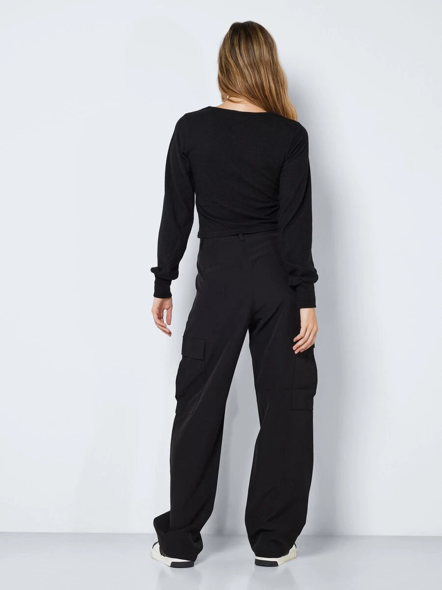 Noisy May LONG SLEEVED V-NECK TOP 6 Noisy May LONG SLEEVED V-NECK TOP - Image 4