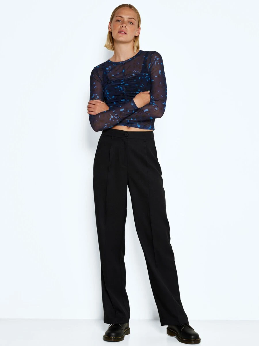 Noisy May HIGH WAISTED STRAIGHT FIT TROUSERS 5 Noisy May HIGH WAISTED STRAIGHT FIT TROUSERS - Image 3