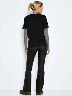 Noisy May MESH SLEEVE T-SHIRT -Noisy May Shop 27022835 Black 005