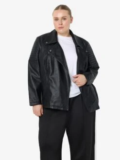 Noisy May CURVE COATED JACKET -Noisy May Shop 27022878 Black 007