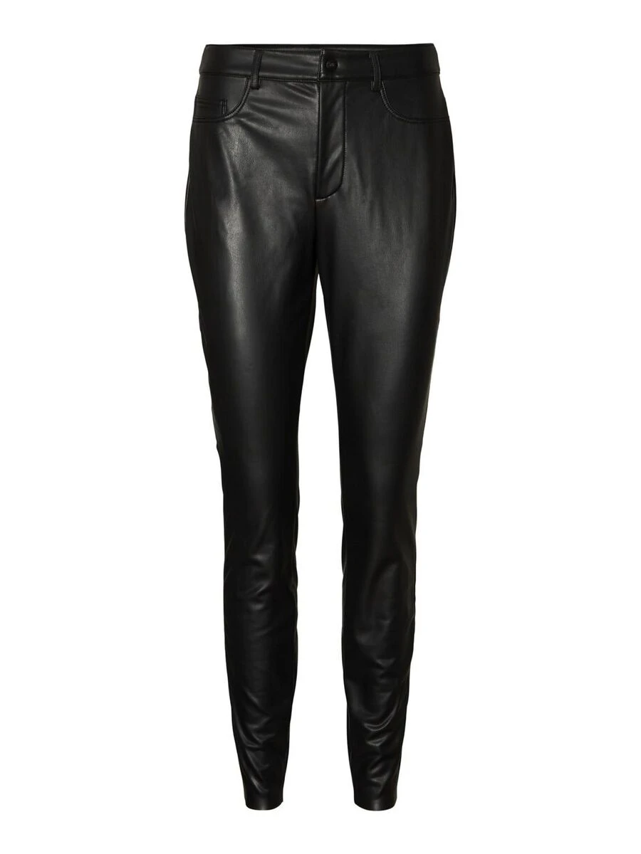 Noisy May HIGH WAISTED COATED TROUSERS 8 Noisy May HIGH WAISTED COATED TROUSERS - Image 6