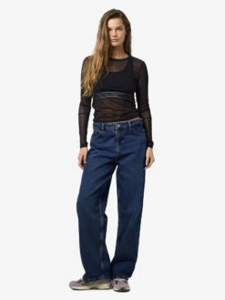 Noisy May LONG SLEEVED MESH TOP -Noisy May Shop 27023338 Black 004