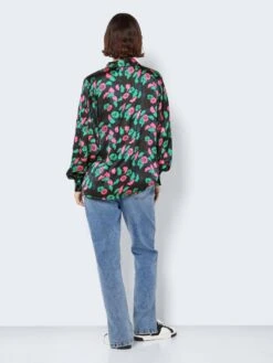 Noisy May OVERSIZE SATIN SHIRT -Noisy May Shop 27023357 Black 1011966 005