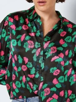 Noisy May OVERSIZE SATIN SHIRT -Noisy May Shop 27023357 Black 1011966 006