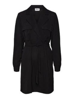 Noisy May LONG SLEEVED SHIRT DRESS -Noisy May Shop 27023524 Black 001