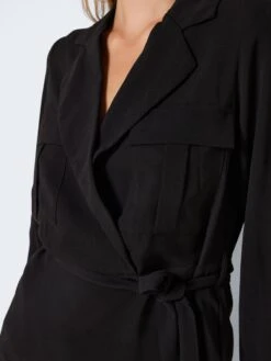 Noisy May LONG SLEEVED SHIRT DRESS -Noisy May Shop 27023524 Black 006