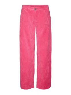 Noisy May LOW WAISTED CORDUROY TROUSERS -Noisy May Shop 27023602 PinkYarrow 001