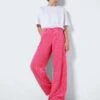 Noisy May LOW WAISTED CORDUROY TROUSERS -Noisy May Shop 27023602 PinkYarrow 007
