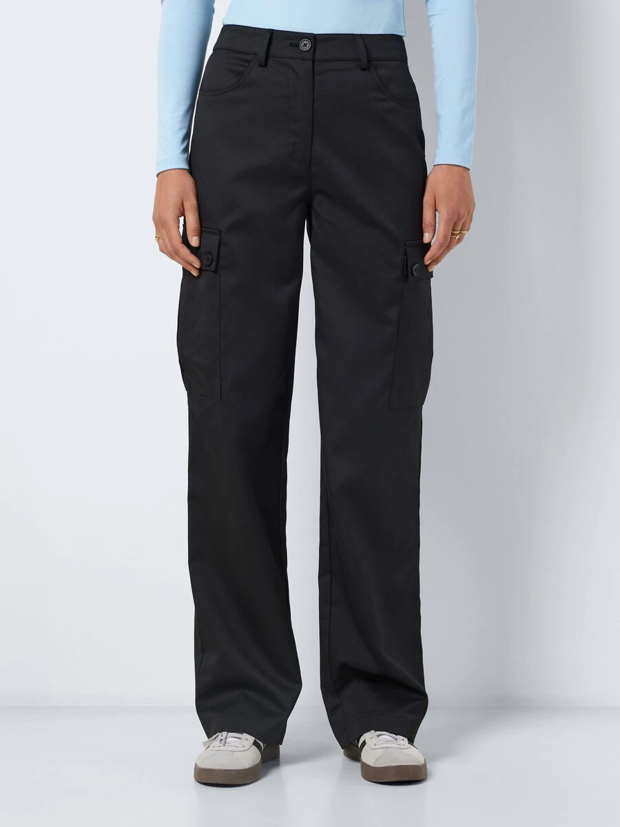 Noisy May HIGH WAISTED CARGO TROUSERS 4 Noisy May HIGH WAISTED CARGO TROUSERS - Image 2