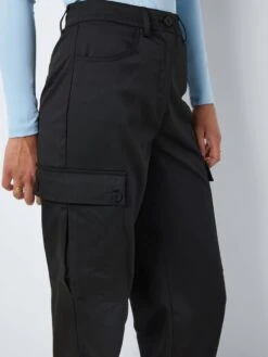 Noisy May HIGH WAISTED CARGO TROUSERS 13 Noisy May HIGH WAISTED CARGO TROUSERS -Noisy May Shop 27023604 Black 006