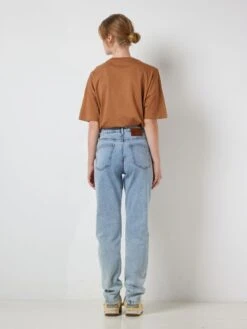 Noisy May NMJULY QUILTED MOM JEANS -Noisy May Shop 27023606 MediumBlueDenim 005