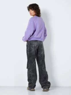 Noisy May PRINT SWEATSHIRT -Noisy May Shop 27023629 Jacaranda 997410 005