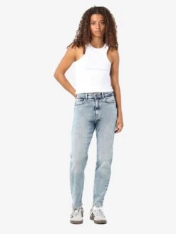 Noisy May NMMONI CROPPED STRAIGHT FIT JEANS -Noisy May Shop 27023701 LightBlueDenim 004