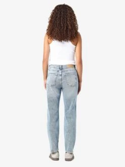 Noisy May NMMONI CROPPED STRAIGHT FIT JEANS -Noisy May Shop 27023701 LightBlueDenim 005