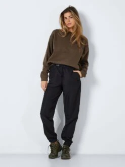 Noisy May HIGH WAISTED JOGGERS -Noisy May Shop 27023722 Black 004
