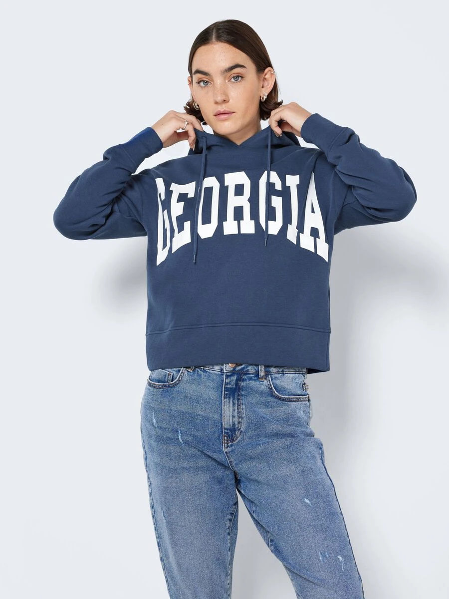 Noisy May PRINT HOODIE 4 Noisy May PRINT HOODIE - Image 2