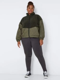 Noisy May CURVE TEDDY JACKET -Noisy May Shop 27023842 Kalamata 004