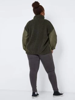 Noisy May CURVE TEDDY JACKET -Noisy May Shop 27023842 Kalamata 005