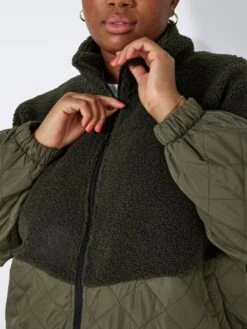 Noisy May CURVE TEDDY JACKET -Noisy May Shop 27023842 Kalamata 006