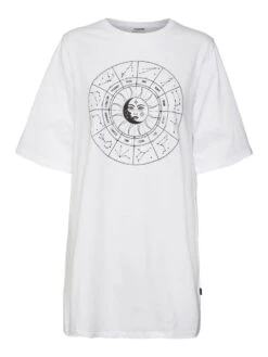 Noisy May LONG PRINT TOP 13 Noisy May LONG PRINT TOP -Noisy May Shop 27023848 BrightWhite 1005259 001