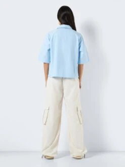 Noisy May SHORT SLEEVED SHIRT 11 Noisy May SHORT SLEEVED SHIRT -Noisy May Shop 27023857 Cerulean 005