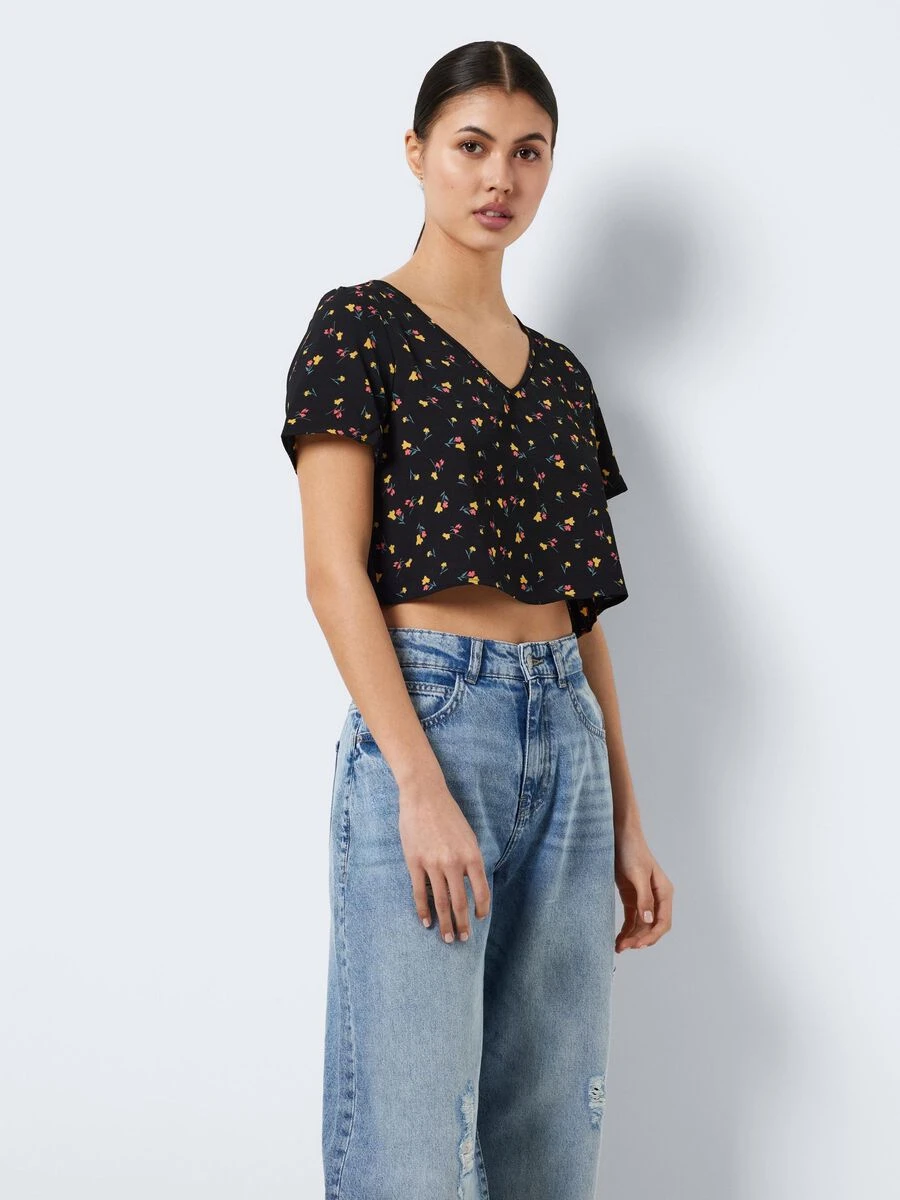 Noisy May CROPPED SHORT SLEEVED TOP 4 Noisy May CROPPED SHORT SLEEVED TOP - Image 2