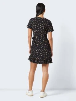 Noisy May SHORT WRAP DRESS -Noisy May Shop 27023869 Black 1000710 005