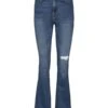 Noisy May CURVE NMSALLIE FLARED JEANS -Noisy May Shop 27023890 MediumBlueDenim 001