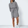 Noisy May CHEQUERED SHIRT DRESS