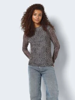 Noisy May HIGH NECK MESH TOP