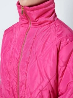 Noisy May SHORT QUILTED JACKET -Noisy May Shop 27024348 PinkYarrow 006