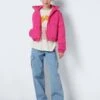 Noisy May SHORT QUILTED JACKET -Noisy May Shop 27024348 PinkYarrow 007