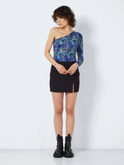 Noisy May ONE SHOULDER BODYSUIT -Noisy May Shop 27024362 DeepBlue 1011740 004