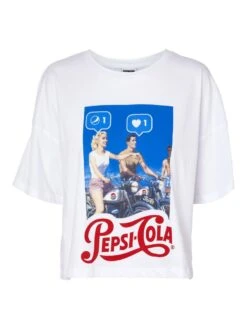 Noisy May PEPSI T-SHIRT -Noisy May Shop 27024476 BrightWhite 1016901 001