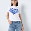 Noisy May PRINT T-SHIRT -Noisy May Shop 27024478 BrightWhite 1019199 007