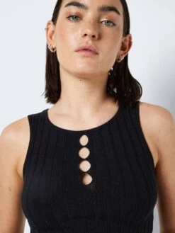 Noisy May SLEEVELESS CUT-OUT TOP -Noisy May Shop 27024579 Black 006