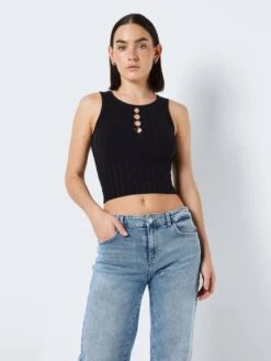 Noisy May SLEEVELESS CUT-OUT TOP
