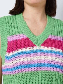 Noisy May MULTI-COLOURED KNITTED TOP -Noisy May Shop 27024608 AbsintheGreen 1014422 006