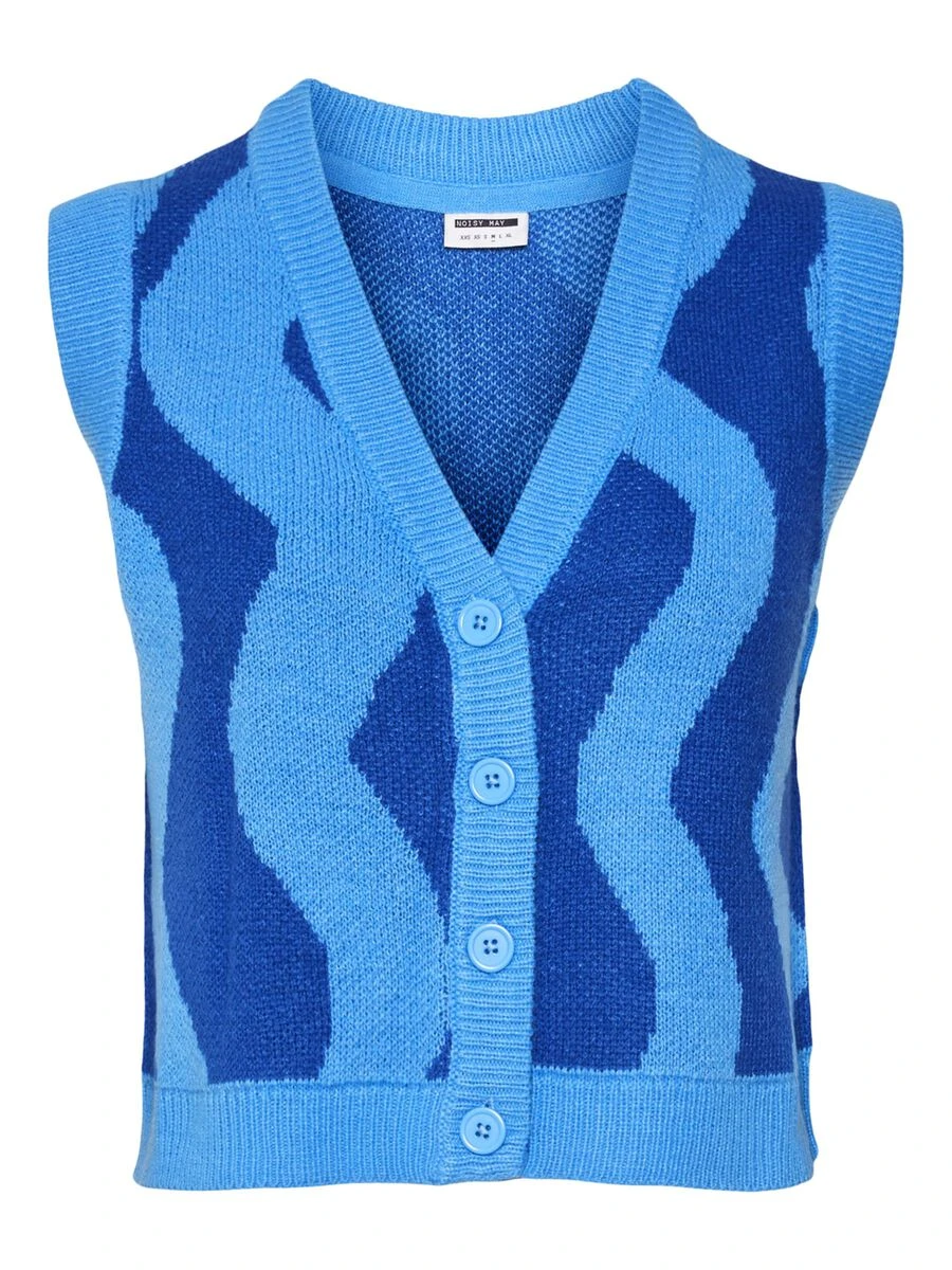 Noisy May SLEEVELESS KNITTED CARDIGAN 8 Noisy May SLEEVELESS KNITTED CARDIGAN - Image 6