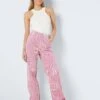 Noisy May NMDREW PRINTET HIGH WAISTED JEANS -Noisy May Shop 27024640 BrazzilianSand 1016341 007