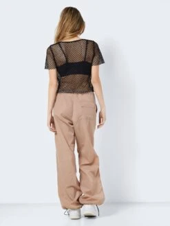 Noisy May CROPPED NET TOP -Noisy May Shop 27024647 Black 005