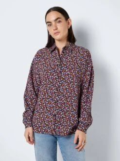 Noisy May FLOWER PRINT SHIRT