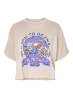 Noisy May CROPPED PRINT TOP 13 Noisy May CROPPED PRINT TOP -Noisy May Shop 27024746 Humus 1018880 001